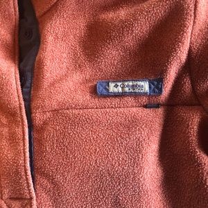 Columbia quarter-buttoned fleece pullover